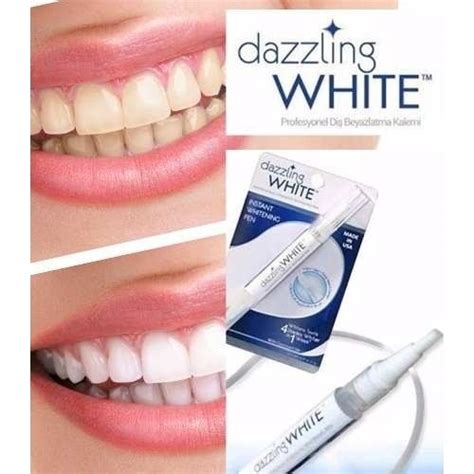 dazzling white diş beyazlatıcı jel kullananlar